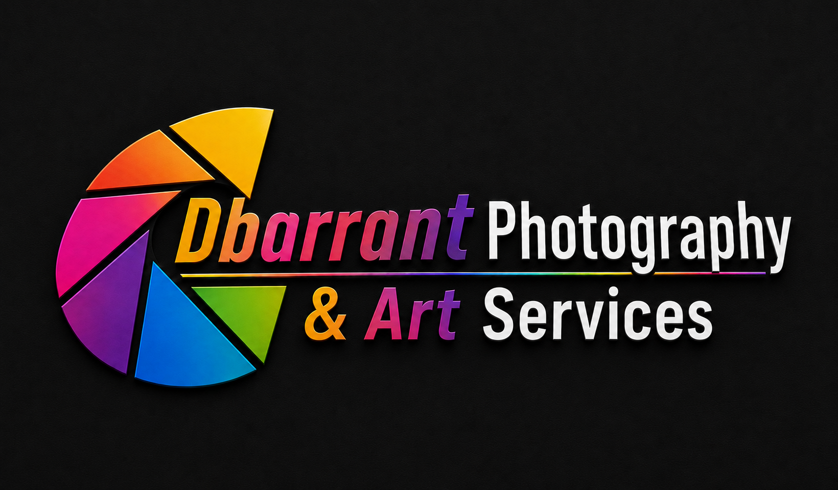 Dbarrant Photography and Art Services branding and photography portfolio